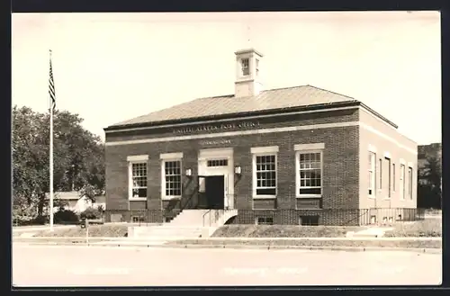 Foto-AK Corning, IA, Post Office