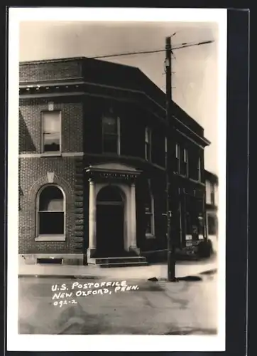 Foto-AK New Oxford, PA, US Post Office