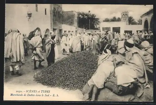 AK Scénes et Types, Marchand de Dattes dans le Sud