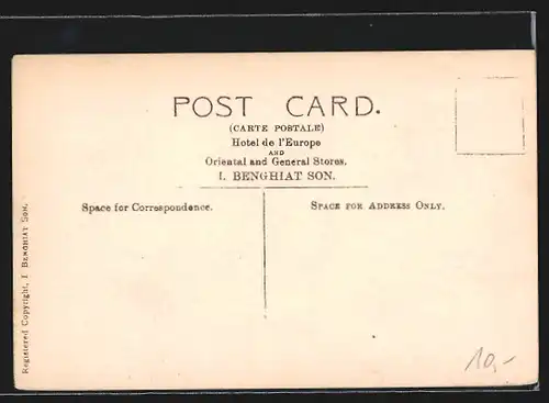 AK Aden, Water Cart, Wassertransport per Kamel