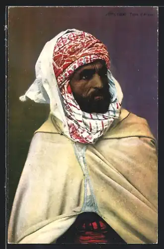 AK Arabischer Mann in traditioneller Kleidung