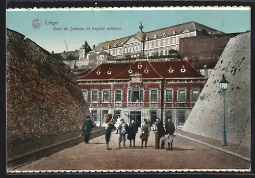 AK Liège, Gare de Jonfosse et hopital militaire