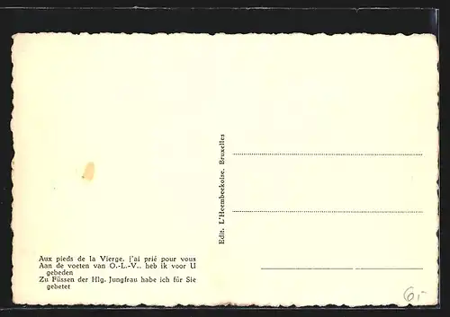 AK Banneux-Notre-Dame, Le Chemin de l`Apparition, Source et Chapelle