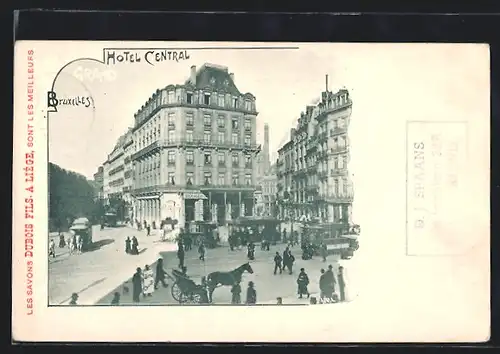 AK Brüssel / Bruxelles, Grand Hotel Central
