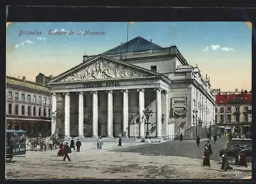 AK Brüssel / Bruxelles, Theatre de la Monnaie