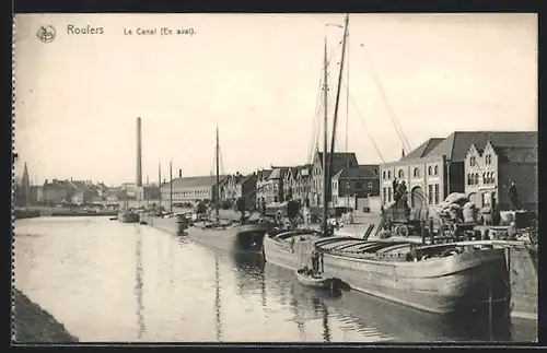 AK Roulers, Le Canal (En aval)