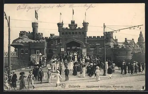 AK Ostende, Hippodrome Wellington, Relour de courses
