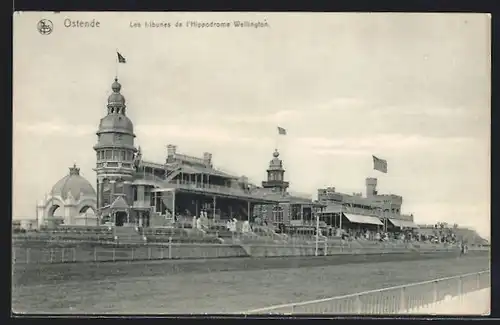 AK Ostende, Les tribunes de l`Hippodrome Wellington