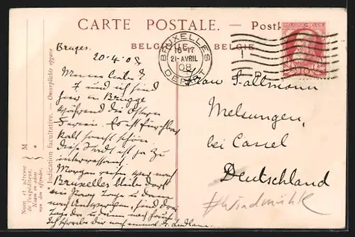 AK Bruges, La Porte Sainte-Croix