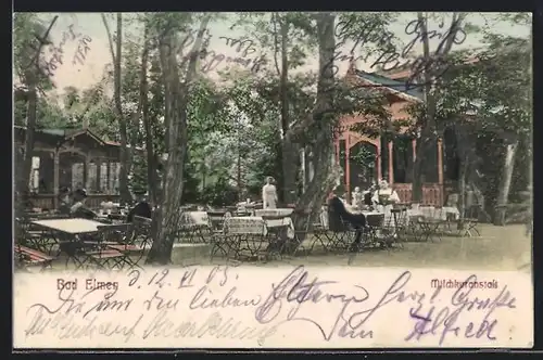 AK Bad Elmen, Gasthaus Milchkuranstalt