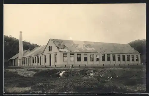 Foto-AK Brusque /Sta. Catarina, Ansicht der Baumwollweberei