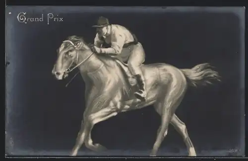 AK Frauen in Gestalt eines Sportpferdes