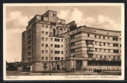 AK Wien, Gemeindebau, Gartenstadt-Jedlerseestrasse