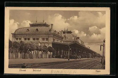 AK Ploesti, Der Bahnhof