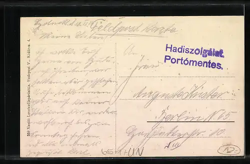 AK Szolnok, Vasútállomás, Ansicht vom Bahnhof