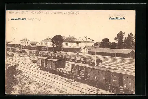 AK Békéscsaba, Vasútállomás