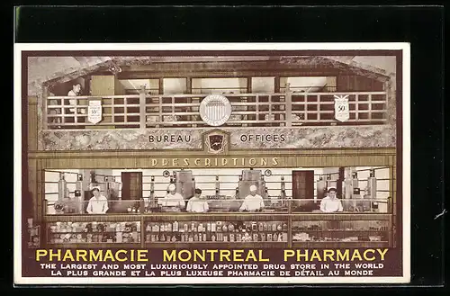 AK Montreal, Pharmacy, Apotheke