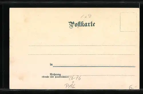 Künstler-AK Friedrich Perlberg: Partie am Jordan