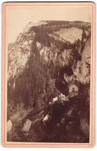 Fotografie Friedrich Gerwig, Graz, Ansicht Schüsserlbrunn, Blick auf die Kapelle am Schüsselbrunn