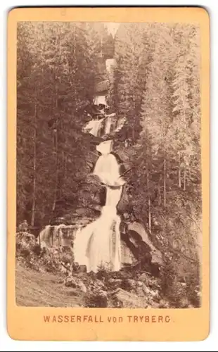 Fotografie unbekannter Fotograf, Ansicht Triberg, der Triberger Wasserfall