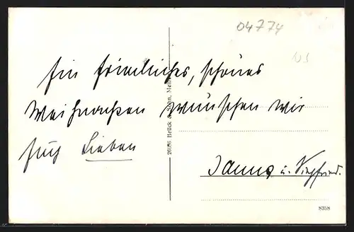 AK Dahlen i. Sa., Schlossportal, blick in den Hof