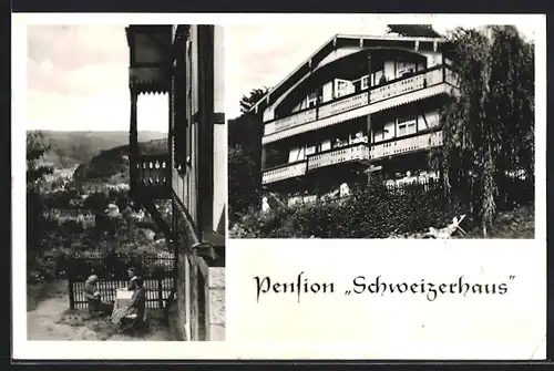 AK Hann. Münden, Hotel-Pension Schweizerhaus