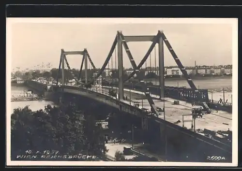 AK Wien, Reichsbrücke