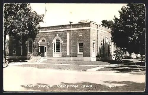 Foto-AK Hampton, IA, Post Office