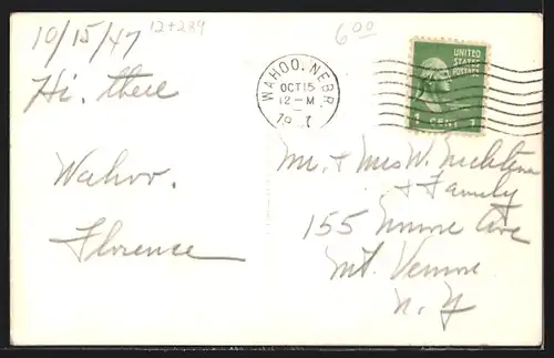 Foto-AK Wahoo, NE, Post Office