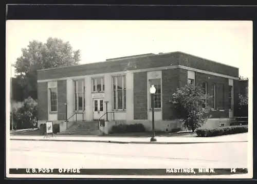 Foto-AK Hastings, MN, U. S. Post Office