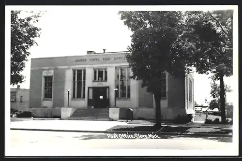 Foto-AK Clare, MI, Post Office