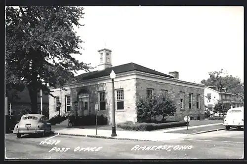 Foto-AK Amherst, OH, Post Office