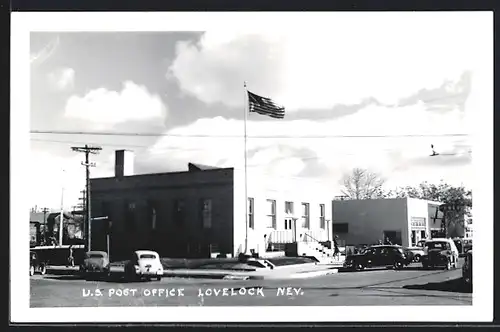 Foto-AK Lovelock, NV, Post Office