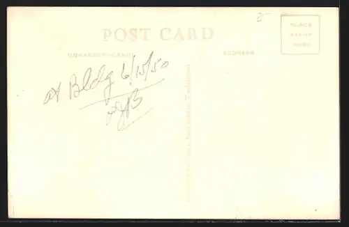 Foto-AK Whittier, CA, Post Office