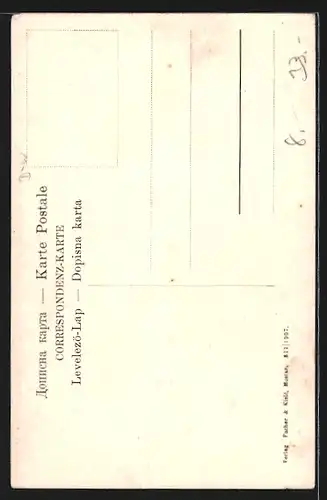 AK Betender Türke in Gebetskleidung