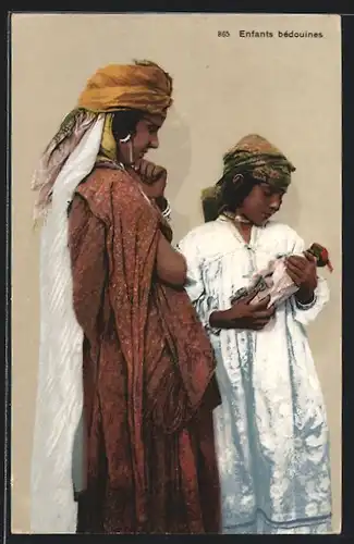 AK Enfants bédouines