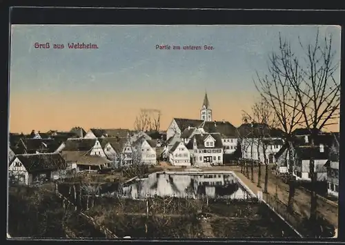 AK Welzheim, Partie am unteren See