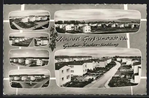 AK Gross-Umstadt im Odw., Gustav-Hacker-Siedlung