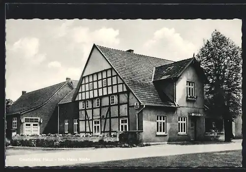 AK Quernheim b. Herford, Gasthaus Deutsches Haus