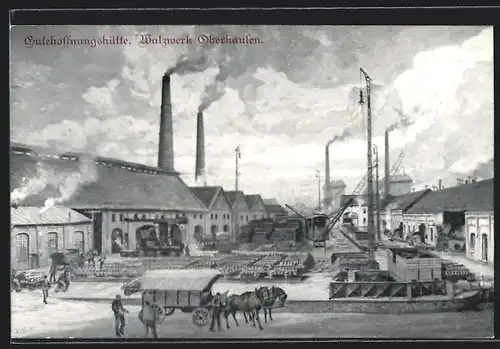 AK Oberhausen, Gutehoffnungshütte im Salzwerk