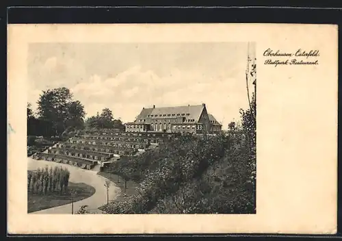 AK Oberhausen-Osterfeld, Stadtpark-Restaurant