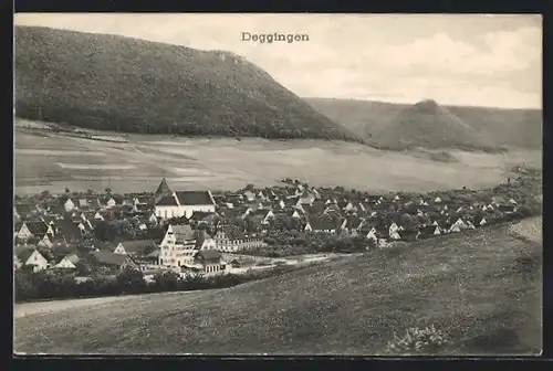 AK Deggingen, Teilansicht