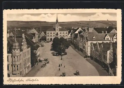 AK Pfaffenhofen, Stadtplatz