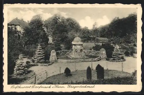 AK Dorfmark i. Hann., Kriegerdenkmal