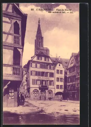 AK Strasbourg, Place du Marché aux cochons de lait