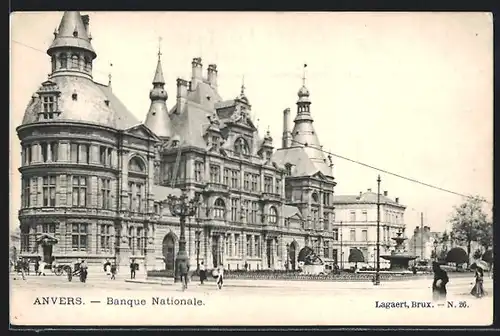 AK Anvers, Banque Nationale