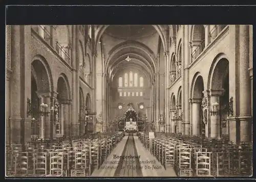 AK Borgerhout, Binnenzicht St-Janskerk