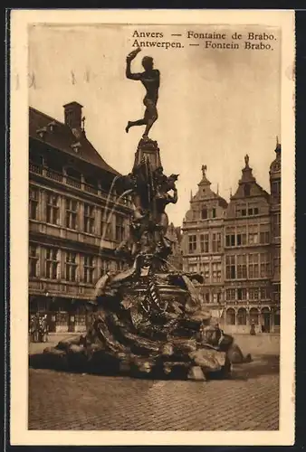 AK Antwerpen, Fontein Brabo