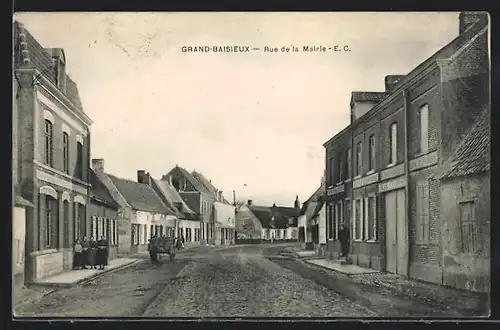 AK Grand-Baisieux, Rue de la Mairie