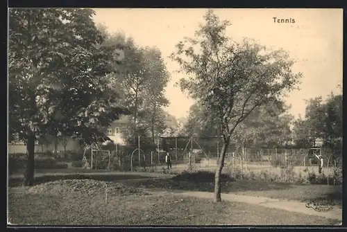 AK Bonsecours, Institut Hydrothérapique et Diétéique du Dr. Voet, Tennisplatz